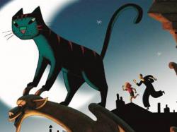 Dino is The Cat in Paris. Dino is The Cat in Paris.