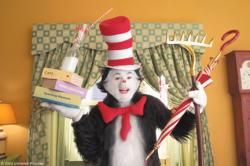 Mike Myers in The Cat in the Hat. Mike Myers in The Cat in the Hat.