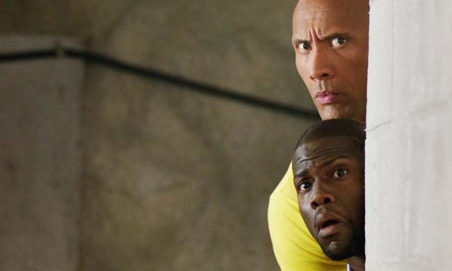 Dwayne Johnson and Kevin Hart in Central Intelligence