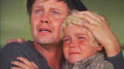 Jon Voight and Ricky Schroder in The Champ.