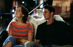 Mandy Moore and Matthew Goode in Chasing Liberty.
