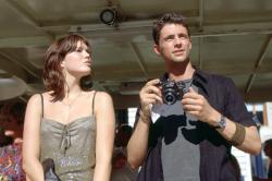 Mandy Moore and Matthew Goode in Chasing Liberty.