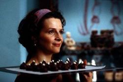 Juliete Binoche in Chocolat.