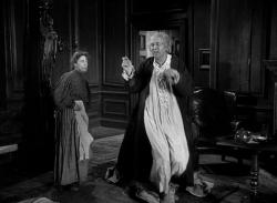 Kathleen Harrison and Alastair Sim in Scrooge.