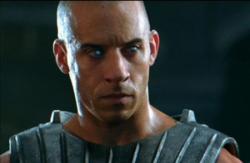 Vin Diesel in The Chronicles of Riddick.