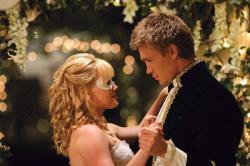 Hilary Duff and Chad Michael Murray in Cinderella Story.