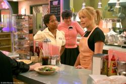 Regina King, Mary Pat Gleason, and Hilary Duff in A Cinderella Story. Regina King, Mary Pat Gleason, and Hilary Duff in A Cinderella Story.