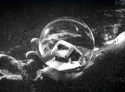 The snow globe from Citizen Kane.