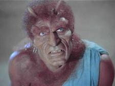A lot less clay and a few more actors in makeup (like this one), would have helped. A lot less clay and a few more actors in makeup (like this one), would have helped.