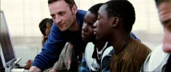 Francois Begaudeau, Franck Keita, and Boubacar Toure in The Class.