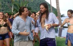 Kevin Heffernan and Bill Paxton in Club Dread.