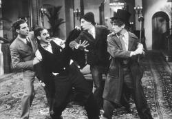 The four Marx brothers in The Cocoanuts.