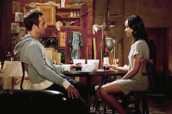 Michael Vartan and Zoe Saldana in Colombiana