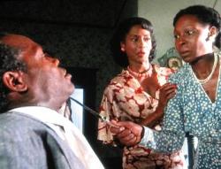 Danny Glover, Margaret Avery and Whoopi Goldberg.