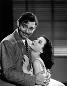 Clark Gable and Hedy Lamarr in Comrade X