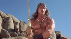 Arnold Schwarzenegger in Conan the Destroyer Arnold Schwarzenegger in Conan the Destroyer
