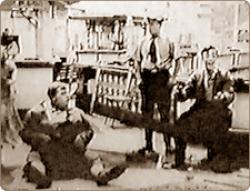 Buster Keaton and Fatty Arbuckle in Coney Island.