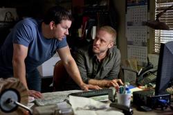 Mark Wahlberg and Ben Foster in Contraband. Mark Wahlberg and Ben Foster in Contraband.