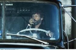Kris Kristofferson as the Rubber Duck in Convoy. Kris Kristofferson as the Rubber Duck in Convoy.