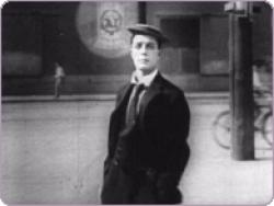 Buster Keaton in Cops.