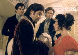 Henry Cavill, James Caviezel, Guy Pearce and Dagmara Dominczyk in The Count of Monte Cristo