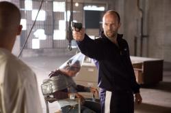 Jason Statham in Crank.