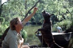 Steve Irwin in Crocodile Hunter: Collision Course.