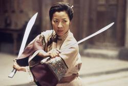 Michelle Yeoh in Crouching Tiger Hidden Dragon.