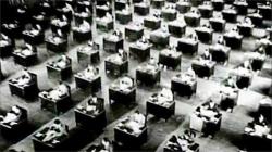 The most famous shot in King Vidor's The Crowd.