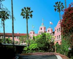 The Beverly Hills Hotel, where a good portion of this film was shot, as it looks today.