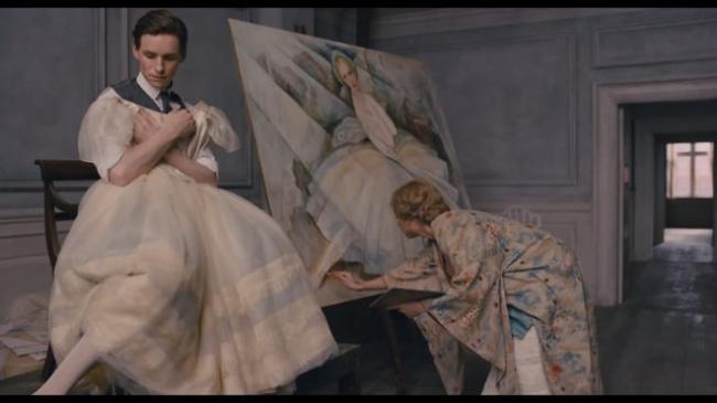 Eddie Radmayne and Alicia Vikander in The Danish Girl