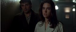 Rufus Sewell and Jennifer Connolly in Dark City