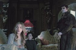 Chloe Grace Moretz, Gulliver McGrath and Johnny Depp in Dark Shadows Chloe Grace Moretz, Gulliver McGrath and Johnny Depp in Dark Shadows