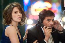 Tina Fey and Steve Carell in Date Night. Tina Fey and Steve Carell in Date Night.
