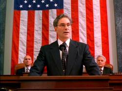 Kevin Kline in Dave.