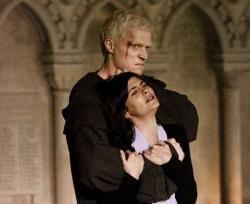 Paul Bettany and Audrey Tautou in The Da Vinci Code.