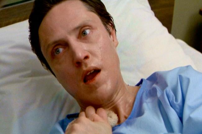 Christopher Walken has a vision in The Dead Zone.