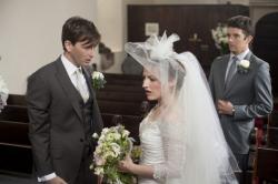 David Tennant, Kelly Macdonald and Michael Urie in The Decoy Bride