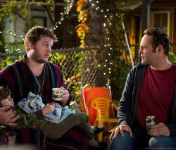 Chris Pratt and Vince Vaugh in The Delivery Man