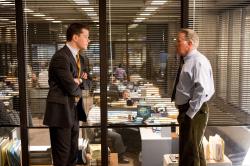 Matt Damon and Martin Sheen in The Departed. Matt Damon and Martin Sheen in The Departed.