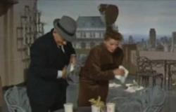 Spencer Tracy and Katharine Hepburn in Desk Set. Spencer Tracy and Katharine Hepburn in Desk Set.