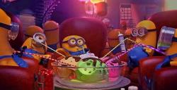 Gru's flaccid and sated minions. Gru's flaccid and sated minions.