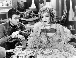 James Stewart and Marlene Dietrich in Destry Rides Again. James Stewart and Marlene Dietrich in Destry Rides Again.