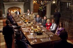 Dinner is served in Dinner for Schmucks. Dinner is served in Dinner for Schmucks.