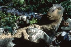 Dinosaur, featuring the voices of D.B. Sweeney and Alfre Woodard. Dinosaur, featuring the voices of D.B. Sweeney and Alfre Woodard.