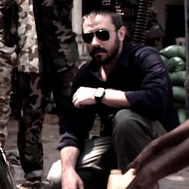Jeremy Scahill in Dirty Wars. Jeremy Scahill in Dirty Wars.