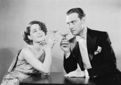 Norma Shearer and Conrad Nagel in The Divorcee