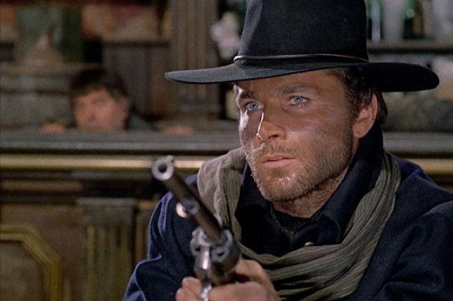 Franco Nero in the original Django. Franco Nero in the original Django.