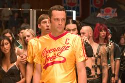 Vince Vaughn in Dodgeball: A True Underdog Story.