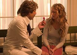 Ben Stiller and Christine Taylor in Dodgeball: A True Underdog Story. Ben Stiller and Christine Taylor in Dodgeball: A True Underdog Story.